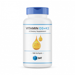 SNT Vitamin D3 + K2 2000 IU, 150 капсул