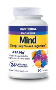 Enzymedica Magnesium Mind 350 мг, 60 капс