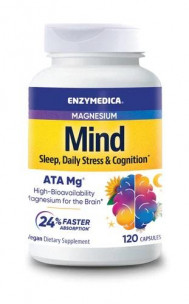 Enzymedica Magnesium Mind 350 мг, 120 капс