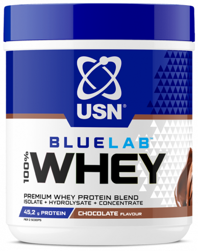 USN BlueLab 100% Whey Premium Protein, Блюлаб 100% Вей Премиум Протеин, 454 грамм