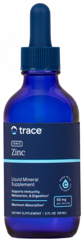 Trace Minerals Research Ionic Zinc 50 mg, Ресерч Ионизированный цинк 50 мг, 59 мл