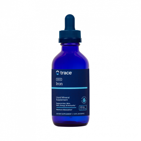 Trace Minerals Research Ionic Iron 22 mg, Ресерч Ионизированное железо 22 мг, 56 мл