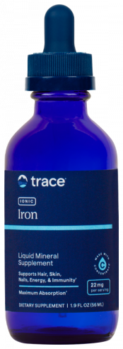 Trace Minerals Research Ionic Iron 22 mg, Ресерч Ионизированное железо 22 мг, 56 мл