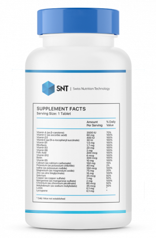SNT Multivitamin Mineral, Мультивитамин Минерал, 90 таблеток