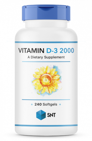 SNT Vitamin D-3, Витамин Д3, 240 капсул