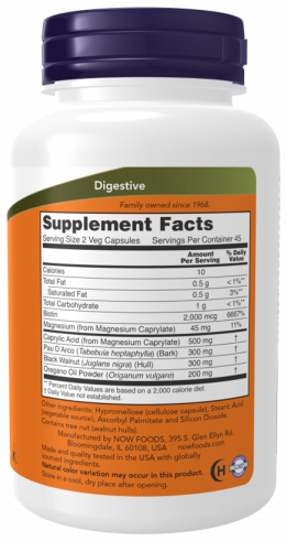 NOW Candida Support, Флора Баланс, 90 капсул
