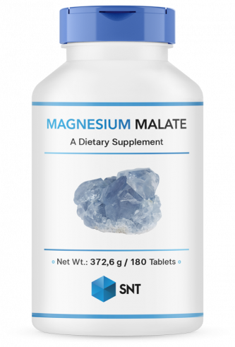 SNT Magnesium Malate, Магнезиум Малат, 180 таблеток