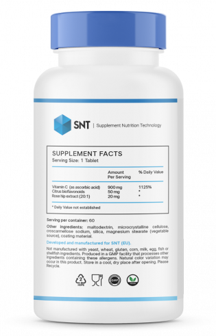 SNT Vitamin C, Витамин С, 60 таблеток