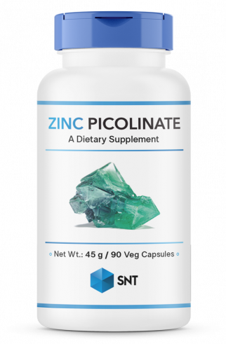 SNT Zinc Picolinate, Цинк Пиколинат, 90 капсул