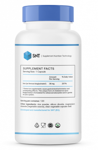 SNT Iron, Айрон, 120 капсул