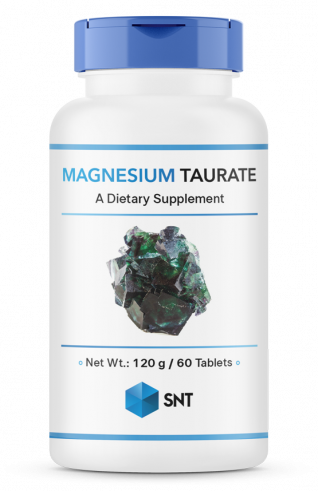 SNT Magnesium Taurate, Магнезиум Таурат, 60 таблеток