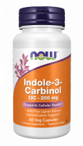 NOW Indol-3-Carbinol, Супер Индол-3-Карбинол, 60 капсул