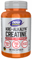 NOW Kre-Alkalyn Creatine, Кре-Алкалин Креатин, 120 капсул