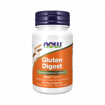 NOW Gluten Digest, 60 капсул