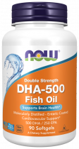 NOW DHA - 500, ДГК - 500, 90 капсул